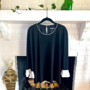 Karl Lagerfeld Black & White Boouse